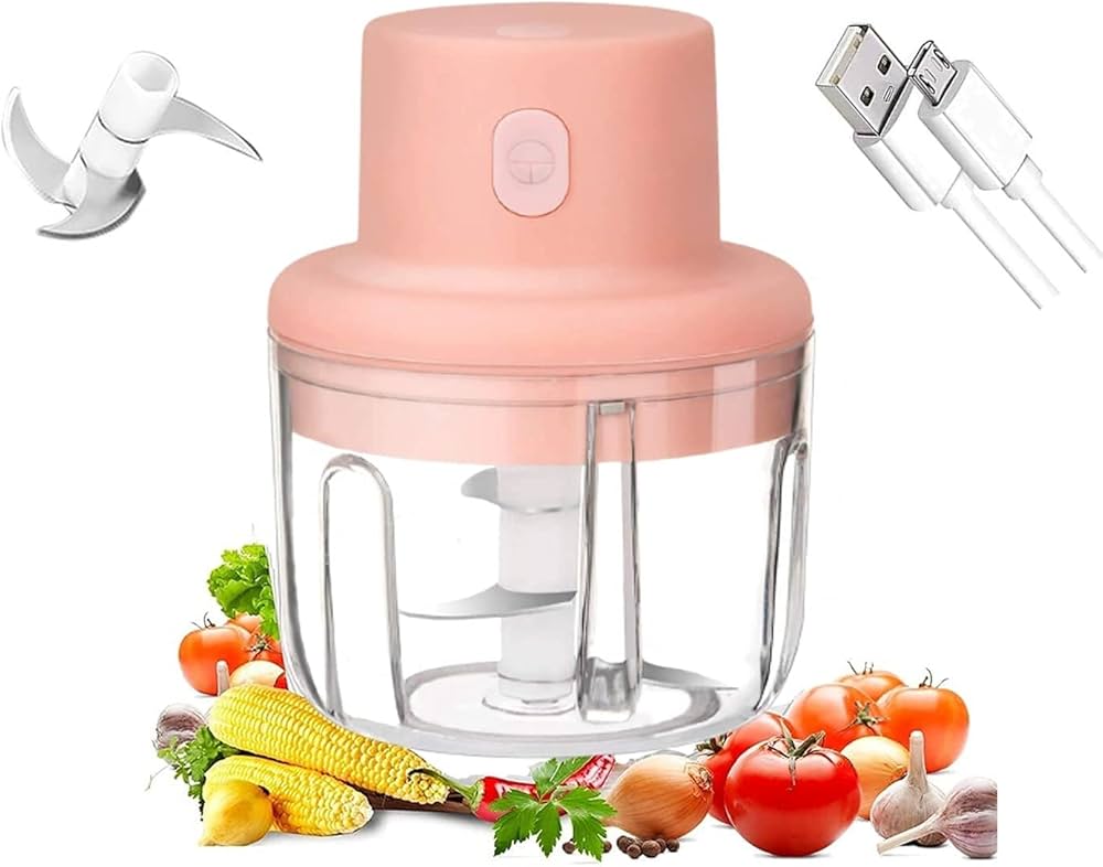 Electric Garlic Chopper & Grinder Smart Mini Food Processor | الیکٹرک گارلک ہیلی کاپٹر اور گرائنڈر اسمارٹ منی فوڈ پروسیسر