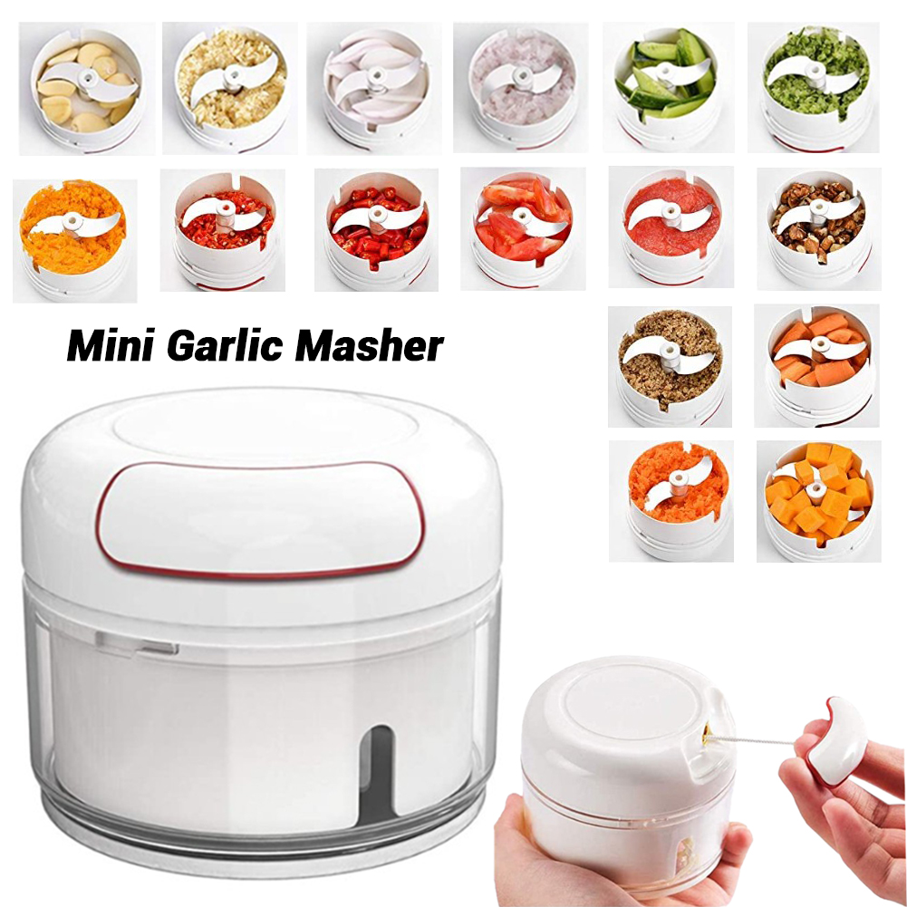 Mini Speedy Chopper Manual Hand-Pull Food Processor | مینی سپیڈی ہیلی کاپٹر دستی ہاتھ سے کھینچنے والا فوڈ پروسیسر